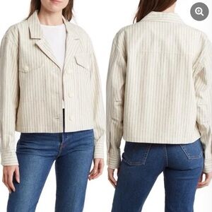 rag & bone Jessie Stripe Shirt Jacket